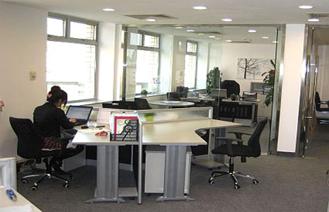 T.C.C. bietet Ihnen Büroräume für Sie oder Ihre Angestellten.